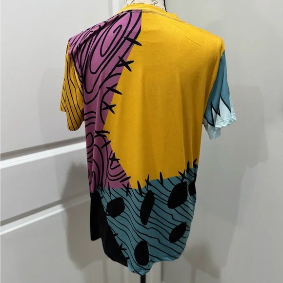 Disney - Nightmare Before Christmas Sally V-Neck Women Top - Picture 3 of 7